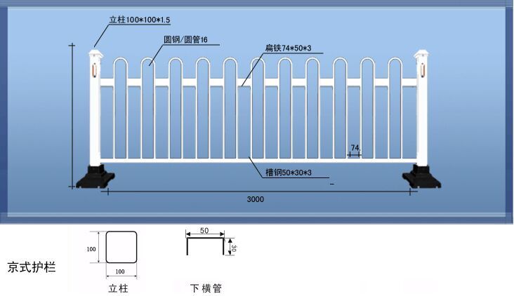 京式护栏